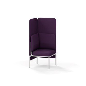 Adapt hjørnemodul høj ryg, sh45 h128 cm