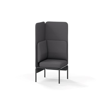 Adapt hjørnemodul høj ryg, sh45 h128 cm