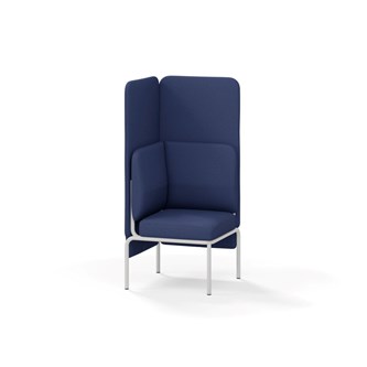Adapt hjørnemodul høj ryg, sh45 h128 cm