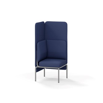 Adapt hjørnemodul høj ryg, sh45 h128 cm