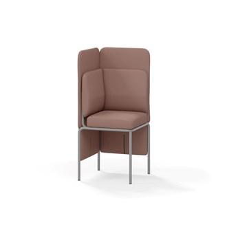 Adapt hjørnemodul medium ryg, sh65 h128 cm