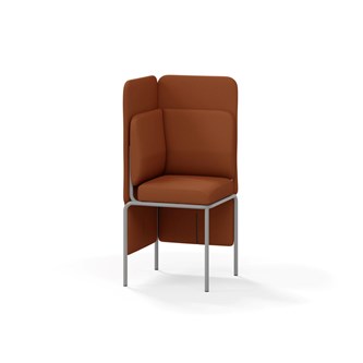 Adapt hjørnemodul medium ryg, sh65 h128 cm