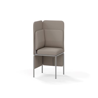 Adapt hjørnemodul medium ryg, sh65 h128 cm