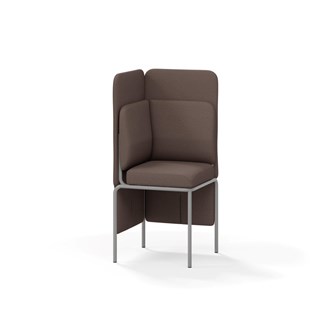 Adapt hjørnemodul medium ryg, sh65 h128 cm