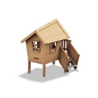 Bysen træhus med terrasse