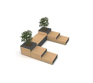 MeetUp 6 siddemoduler med beplantning