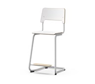 Como stol FSC C-stel sh 65 cm stor sæde sølvstel