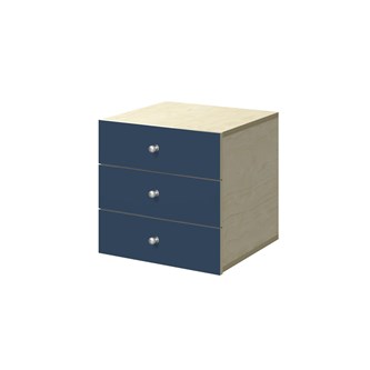 Kubus skuffe med knop