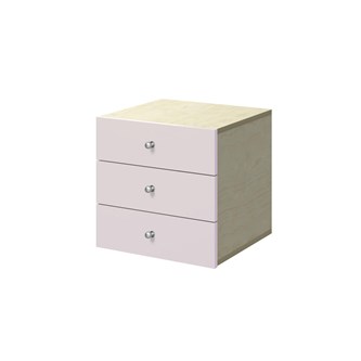 Kubus skuffe med knop