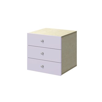 Kubus skuffe med knop