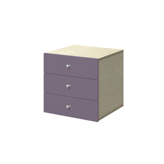 Kubus skuffe med knop