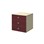 Kubus skuffe med knop
