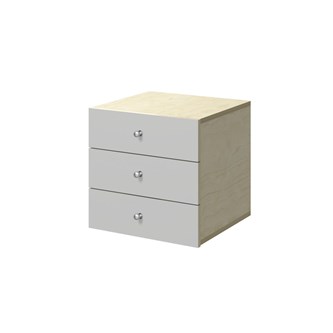 Kubus skuffe med knop