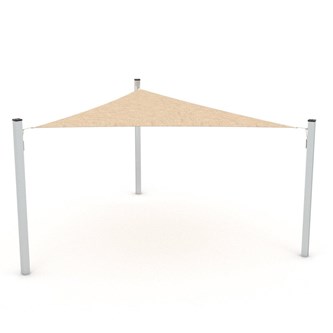 Park solsejl trekant ST1387