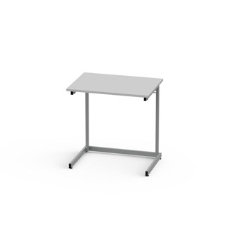 Lex bord FSC laminat 70x50 cm sølv