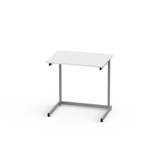 Lex bord FSC laminat 70x50 cm sølv