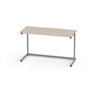 Lex bord FSC HT 120x50 cm sølv