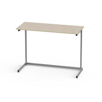 Lex bord FSC HT 120x50 cm sølv