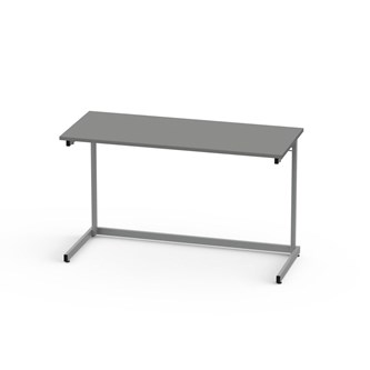 Lex bord FSC HT 120x50 cm sølv