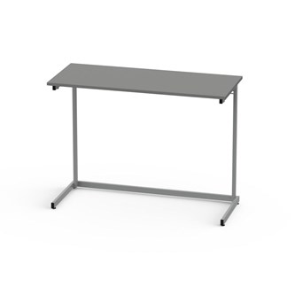 Lex bord FSC HT 120x50 cm sølv