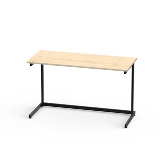 Lex bord FSC laminat 120x50 cm sort