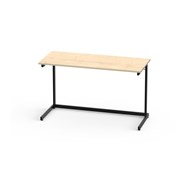 Lex bord FSC laminat 120x50 cm sort