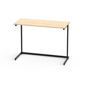 Lex bord FSC laminat 120x50 cm sort