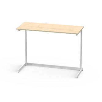 Lex bord FSC laminat 120x50 cm hvid