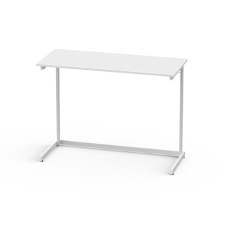 Lex bord FSC laminat 120x50 cm hvid