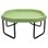 Legebord, grønt Ø94 cm med ben