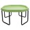 Legebord, grønt Ø94 cm med ben