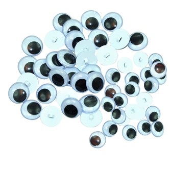 Plastøjne bevægelige mix selvklæbende og ophæng 150 stk.