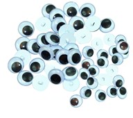 Plastøjne bevægelige mix selvklæbende og ophæng 150 stk.