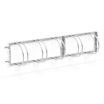 Cykelstativ væghængt 5 cykler