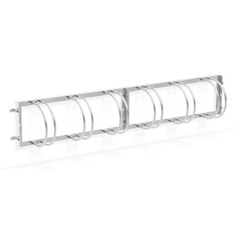 Cykelstativ væghængt 6 cykler