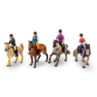 Bullyland stor ride pakke