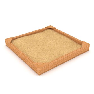 Naturo sandkasse kvadrat NT3652