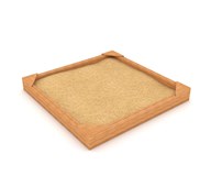 Naturo sandkasse kvadrat NT3652