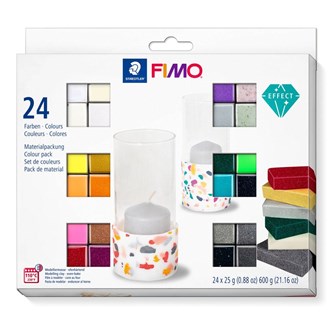 Polymerler FIMO effekt 24-pak