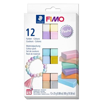 Polymerler FIMO Soft pastel 12-pak