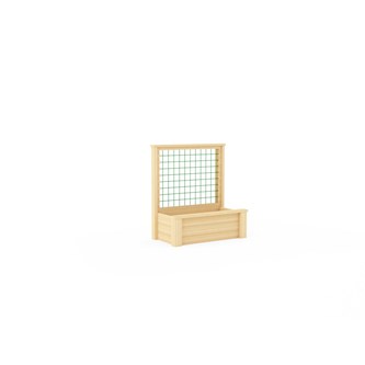 Naturiq plantekasse med espalier