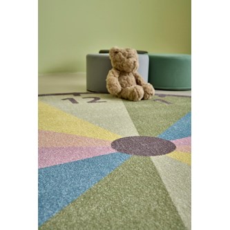 Tæppe med urmotiv Ø180 cm