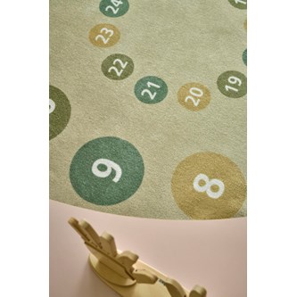 Tæppe tick-tack Ø180 cm