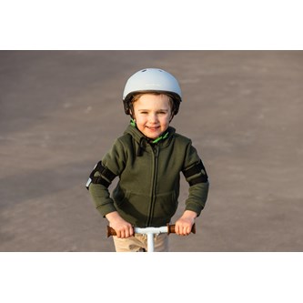 Cykelhjelm blå