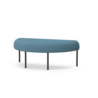 Adapt siddemodul halvrund H45 cm