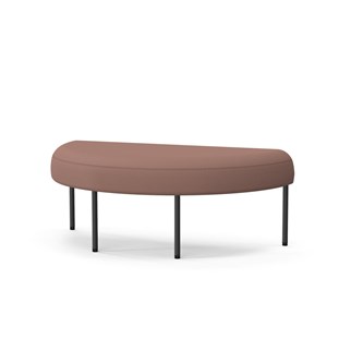 Adapt siddemodul halvrund H45 cm