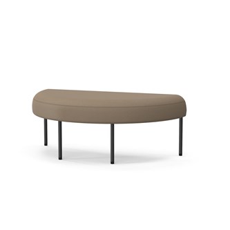 Adapt siddemodul halvrund H45 cm
