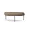 Adapt siddemodul halvrund H45 cm