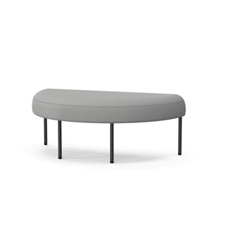 Adapt siddemodul halvrund H45 cm