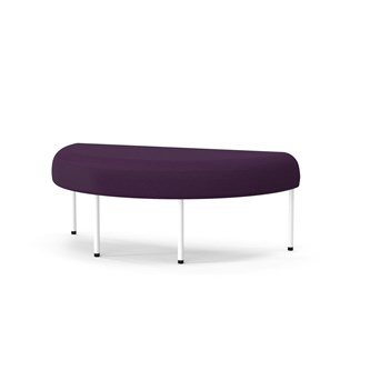 Adapt siddemodul halvrund H45 cm